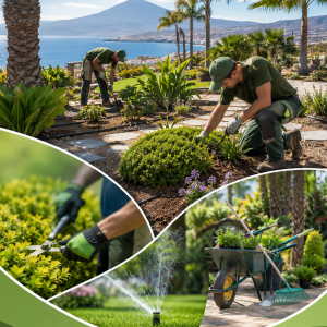 Instalación y mantenimiento de jardines y zonas verdes. 6 al 10 de julio 2026. Granadilla – Costa Adeje